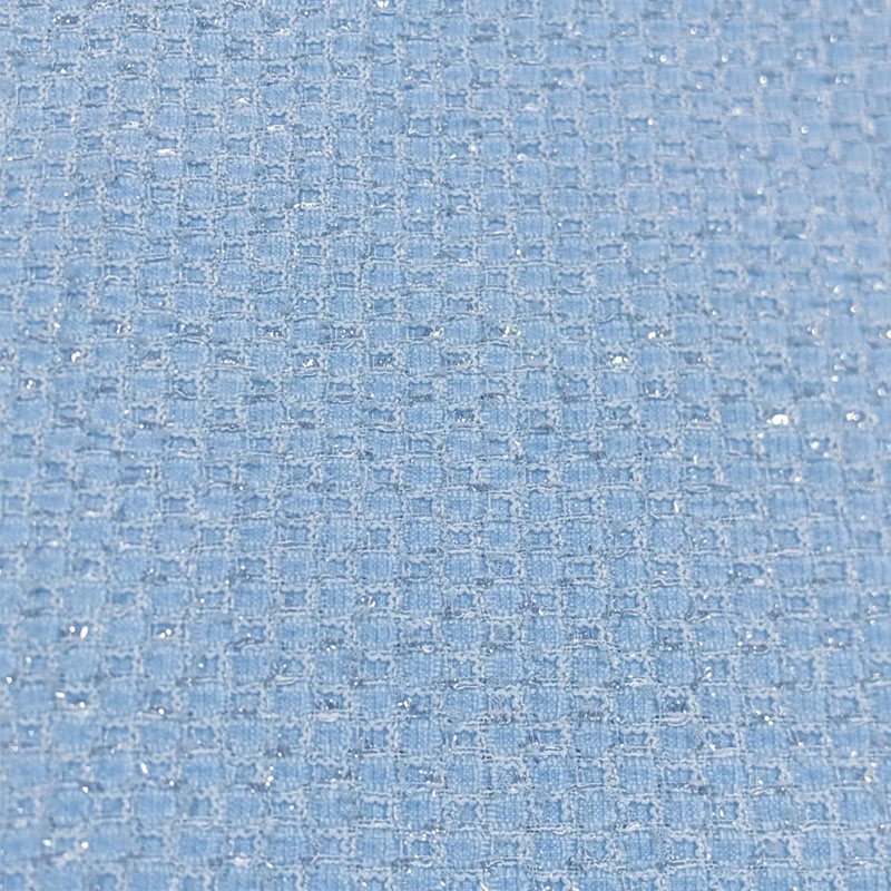 Sewing Tweed - Klein rooster- en helder draadgeverfd braide