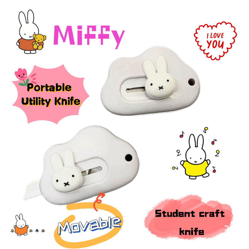 Sewing Art - Miffy konijn kunstmes creatieve persoonlijkheid ins