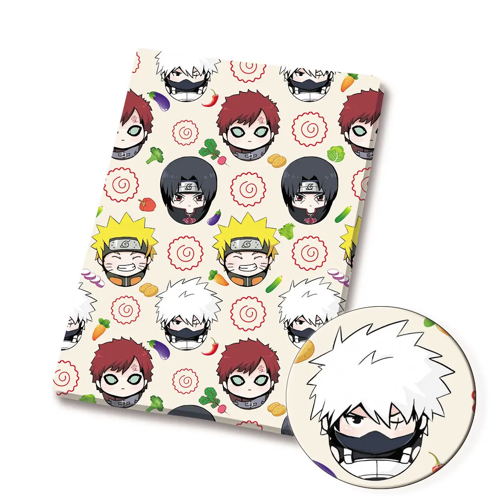 Sewing Production - Naruto Anime randapparatuur Stof 140*50 cm