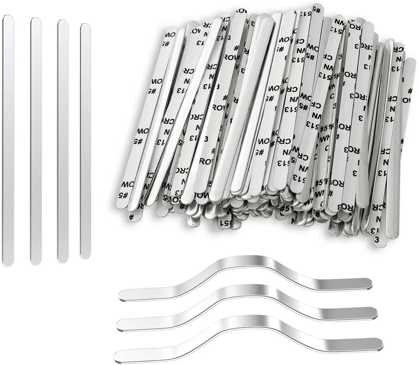 Sewing Machine Yarn - Neus Bridge Strips Voor Masker, Aluminium