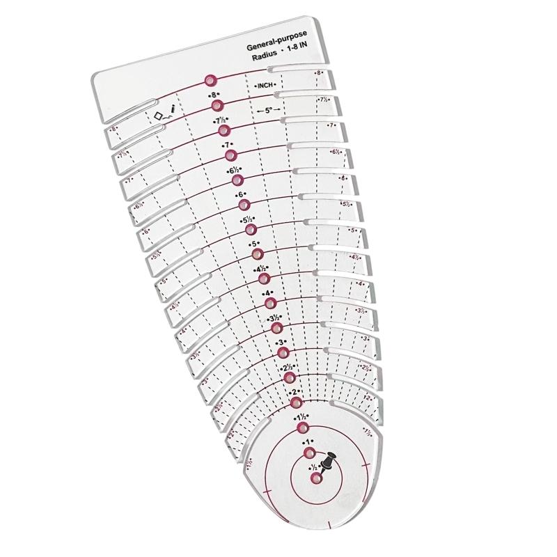 Is Sewing Textile Art - 39BB antislip naailiniaal meetschaal voor het