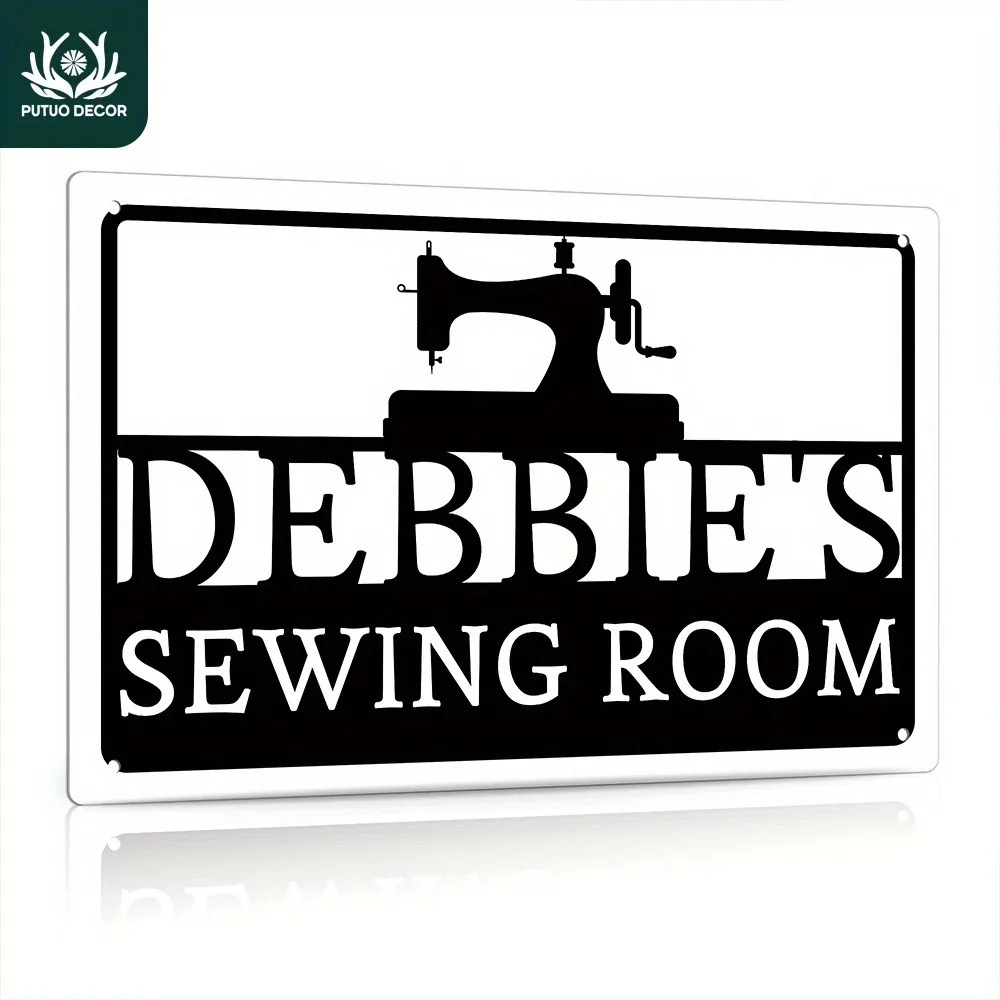 Sewing Art - [2D Plat] Op Maat Gemaakt Metalen