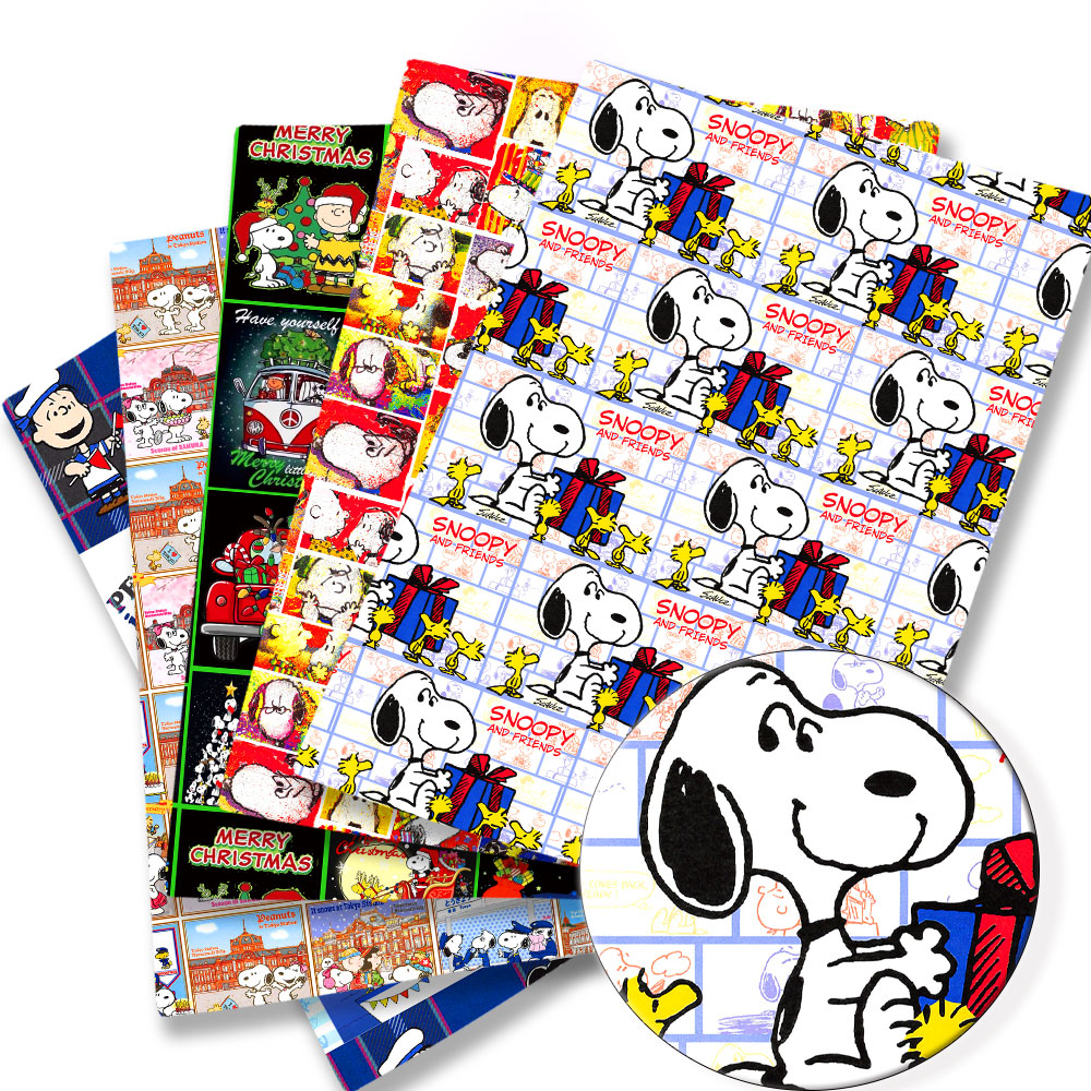 Sewing In Textile - TAKARA TOMY Snoopy stof 140x50CM Cartoon