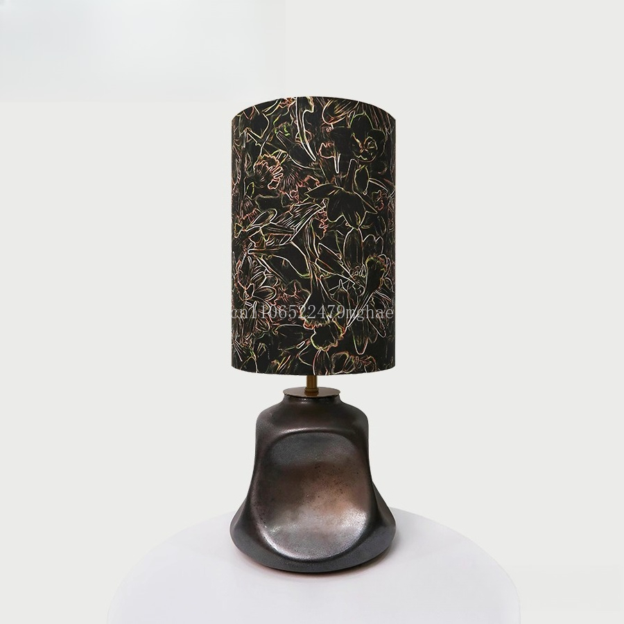 Century Textile & Sewing Supply Reviews - Vergulde Liberty stoffen tafellamp: UK geïmporteerd