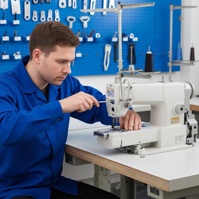 Sewing In Textile - Drie-naalds vijfdraads zigzagvoetset voor industriële naaimachines,