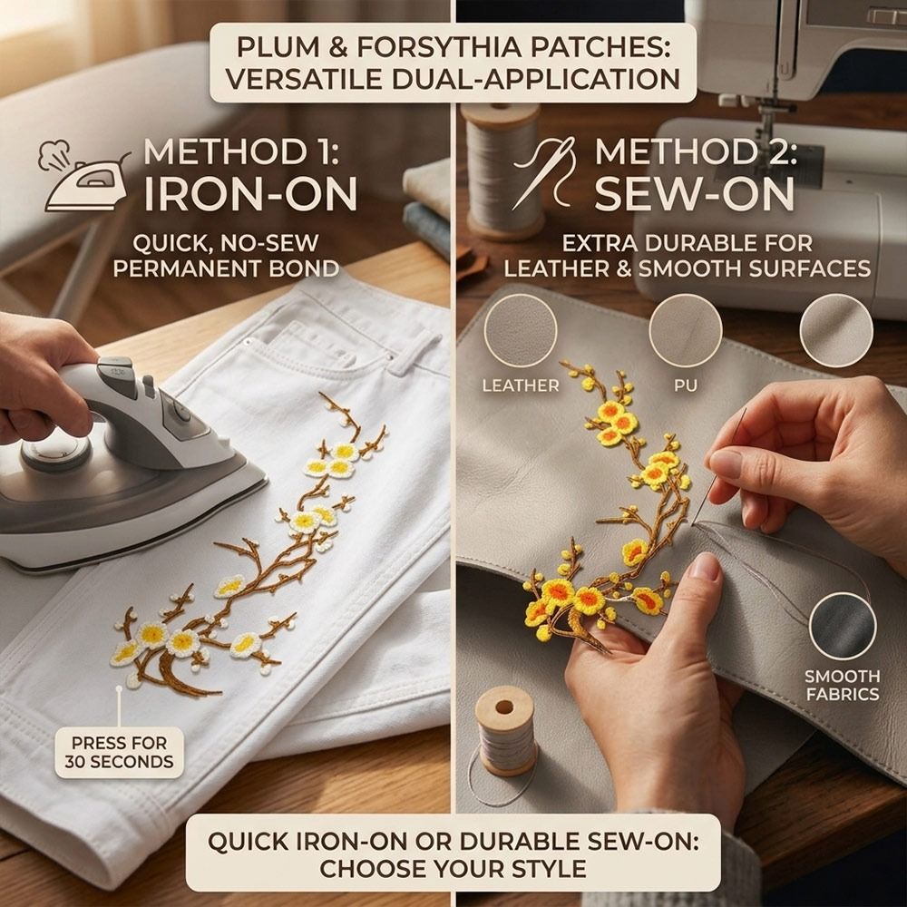 DIY Kersenbloesem Strijkpatche - Sewing In Textile recensie en prijs