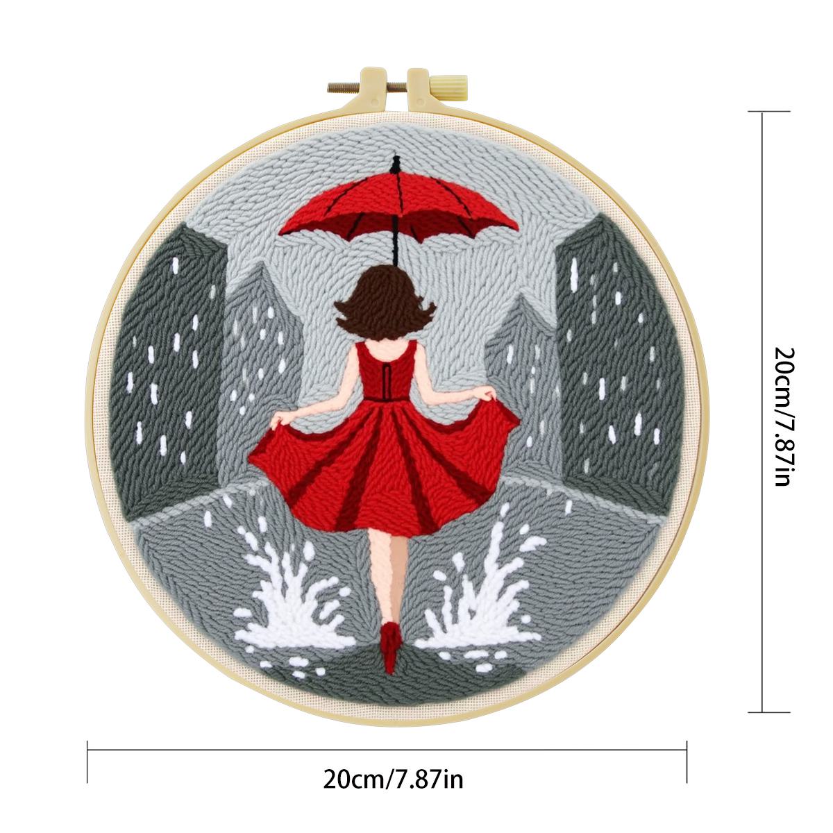 20X20CM/7.87inch Vrouwelijke P - Is Sewing Textile Art recensie en prijs