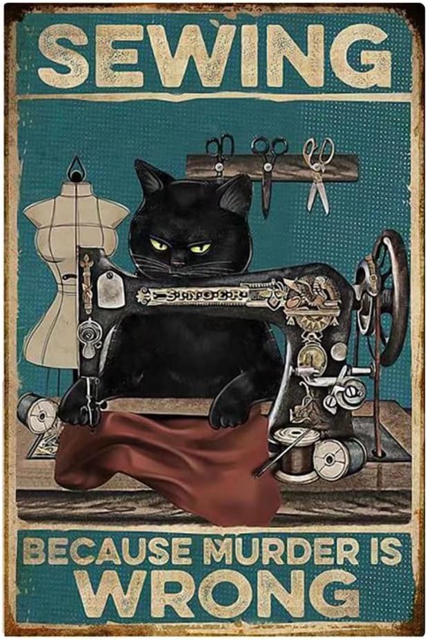 Y1,Yepzoer Cat Kitty Sewing Re - Sewing Art recensie en prijs