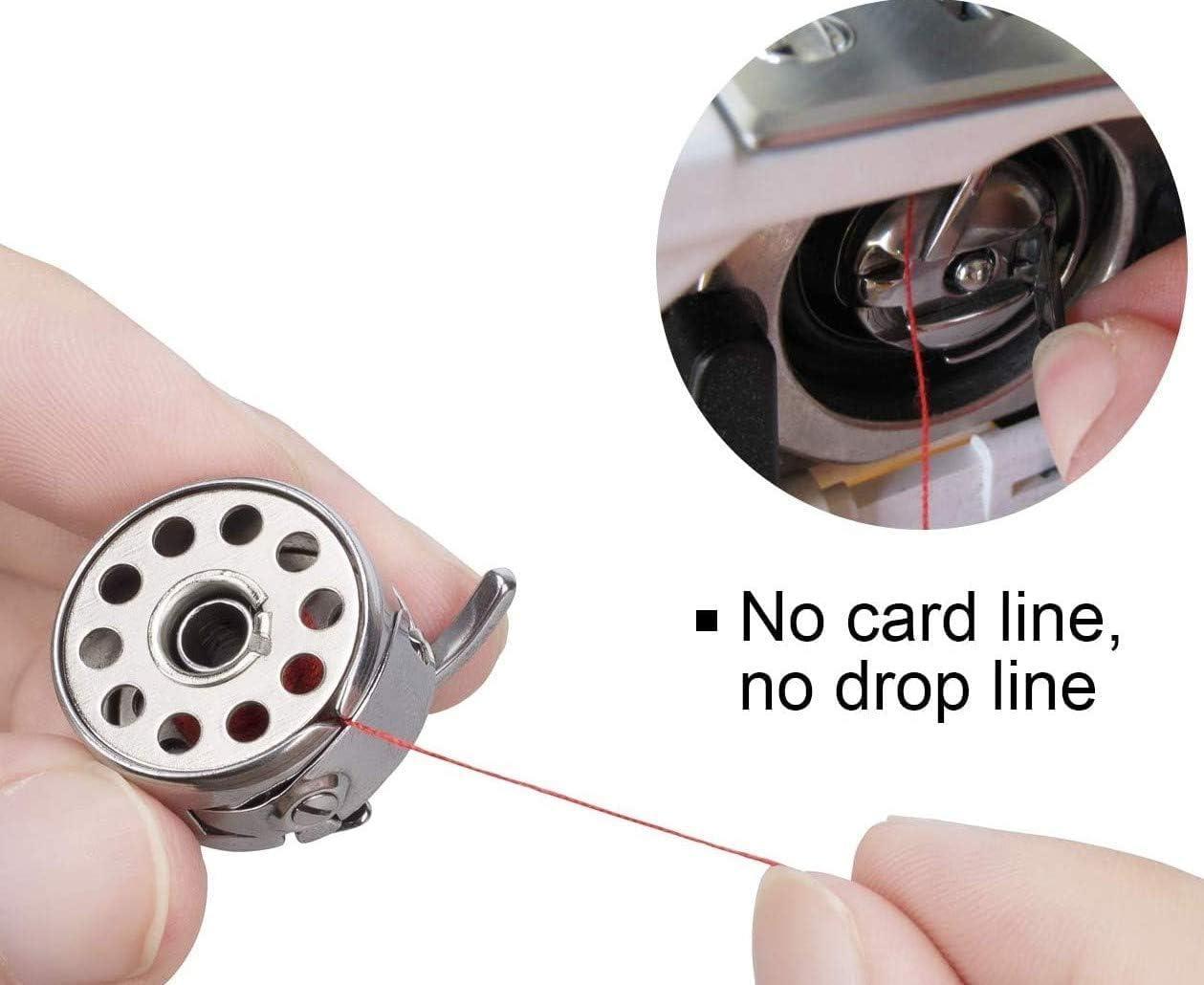 2 spoelhuisjes en 8 metalen sp - Sewing Machine Yarn recensie en prijs