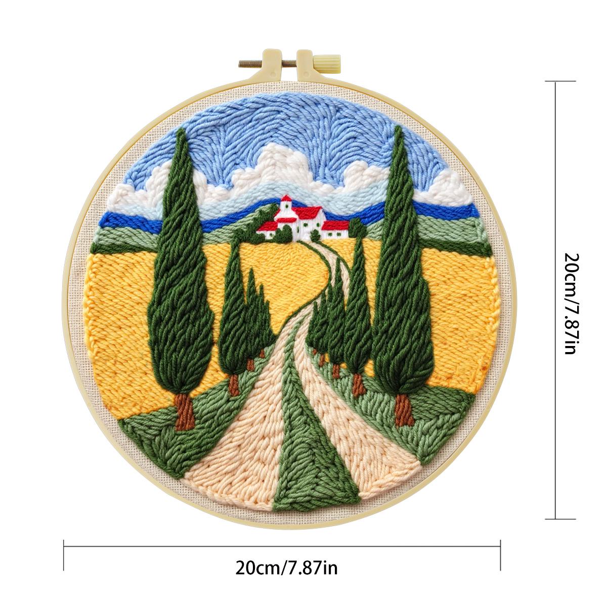20X20CM/7.87inch Veld Punch Na - Is Sewing Textile Art recensie en prijs