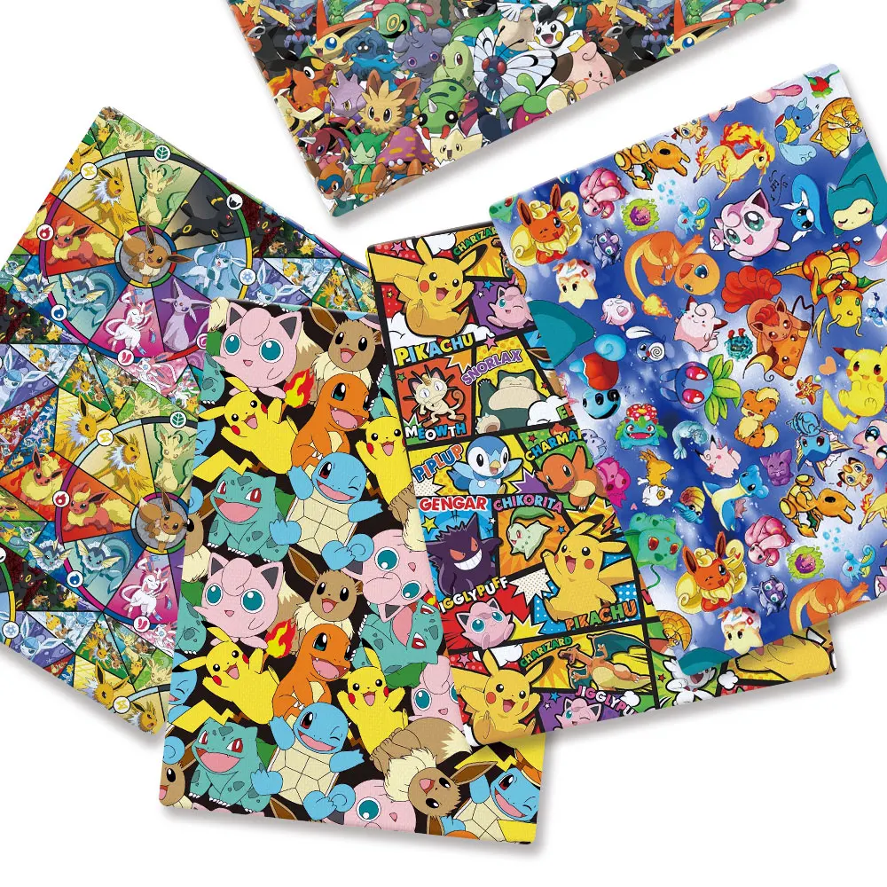 Pokemon Cartoon Fabric140*50cm - Sewing Production recensie en prijs