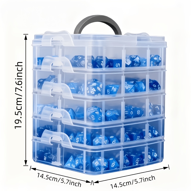 5-laags transparante opbergdoo - Sewing Production recensie en prijs