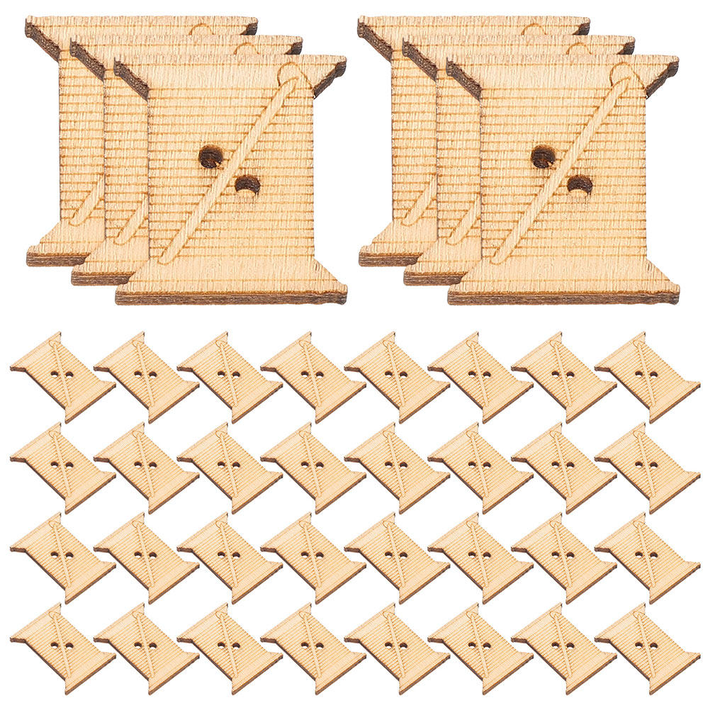 100 stuks houten borduurgaren  - Sewing Art recensie en prijs