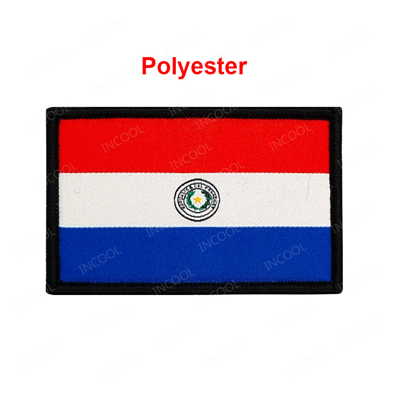 Paraguay vlag geborduurde patc - Velcro Sew On recensie en prijs