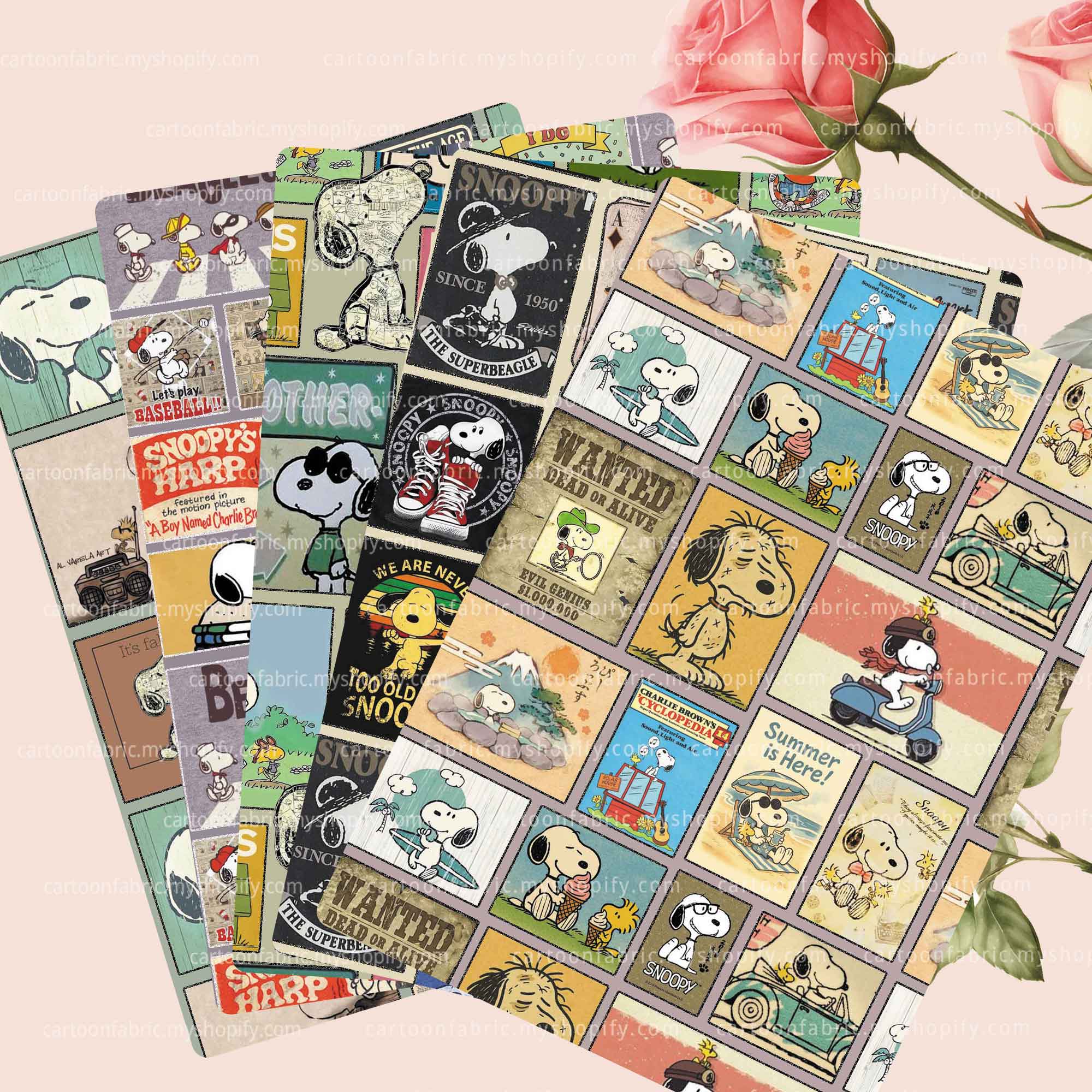 TAKARA TOMY Snoopy Stof 140x50 - Sewing In Textile recensie en prijs