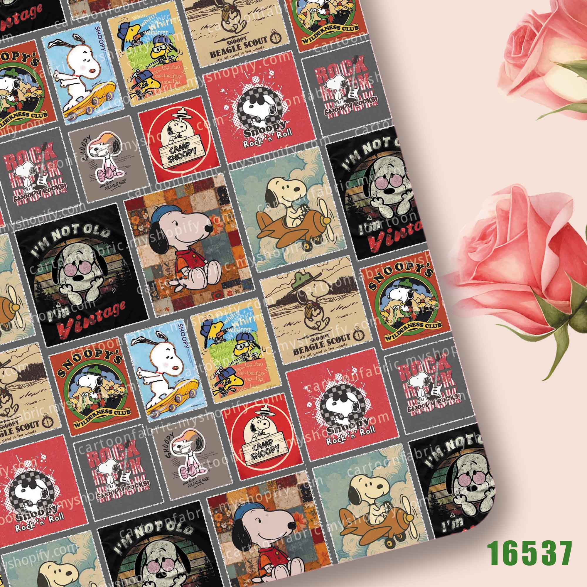 TAKARA TOMY Snoopy Stof 140x50 - Sewing In Textile recensie en prijs