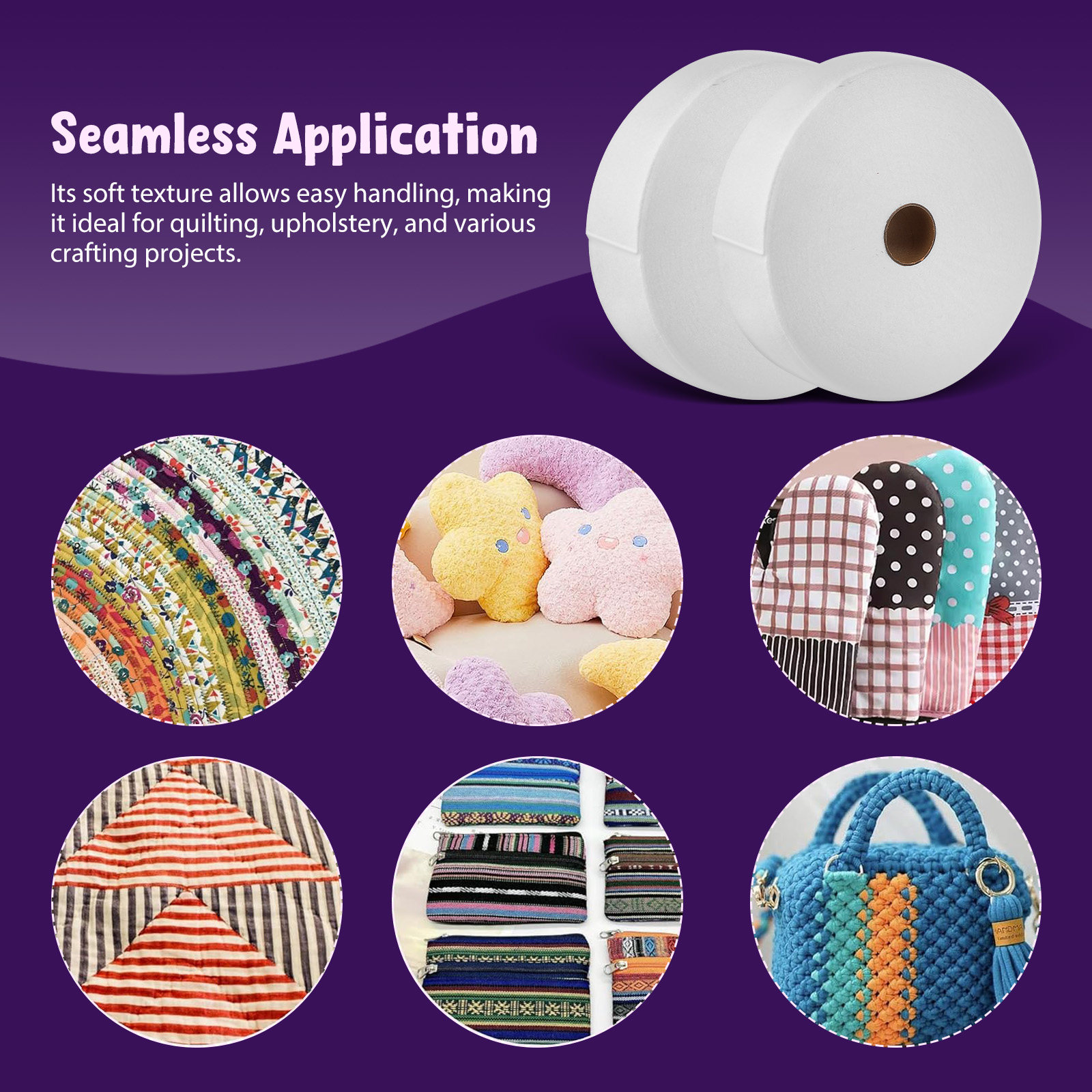 2 Rollen Vliesstof Vulling Rol - Sewing Roll recensie en prijs
