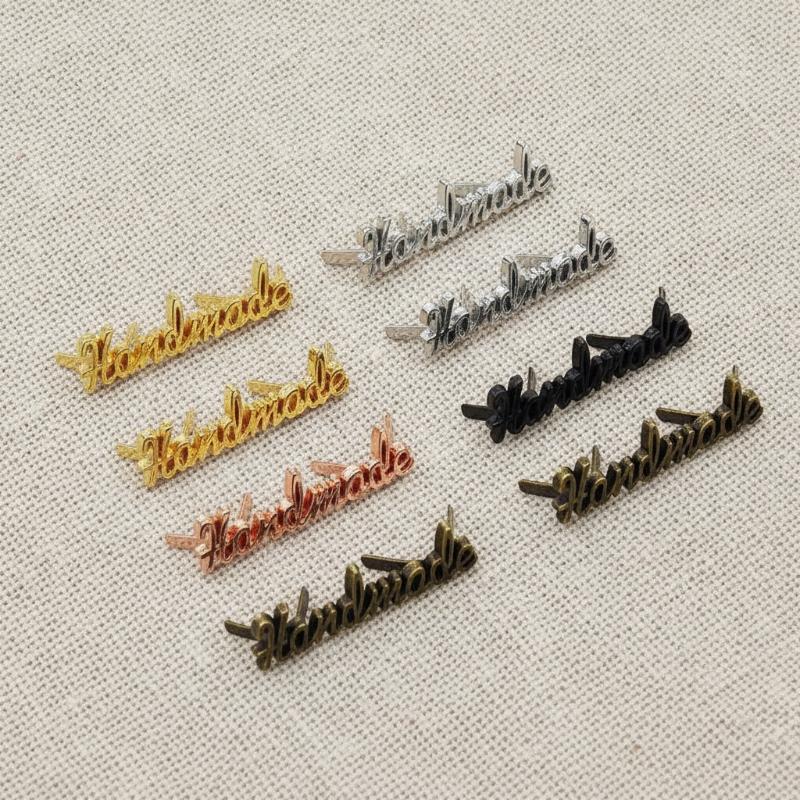 10 stuks handgemaakte metalen  - Sewing Labels recensie en prijs