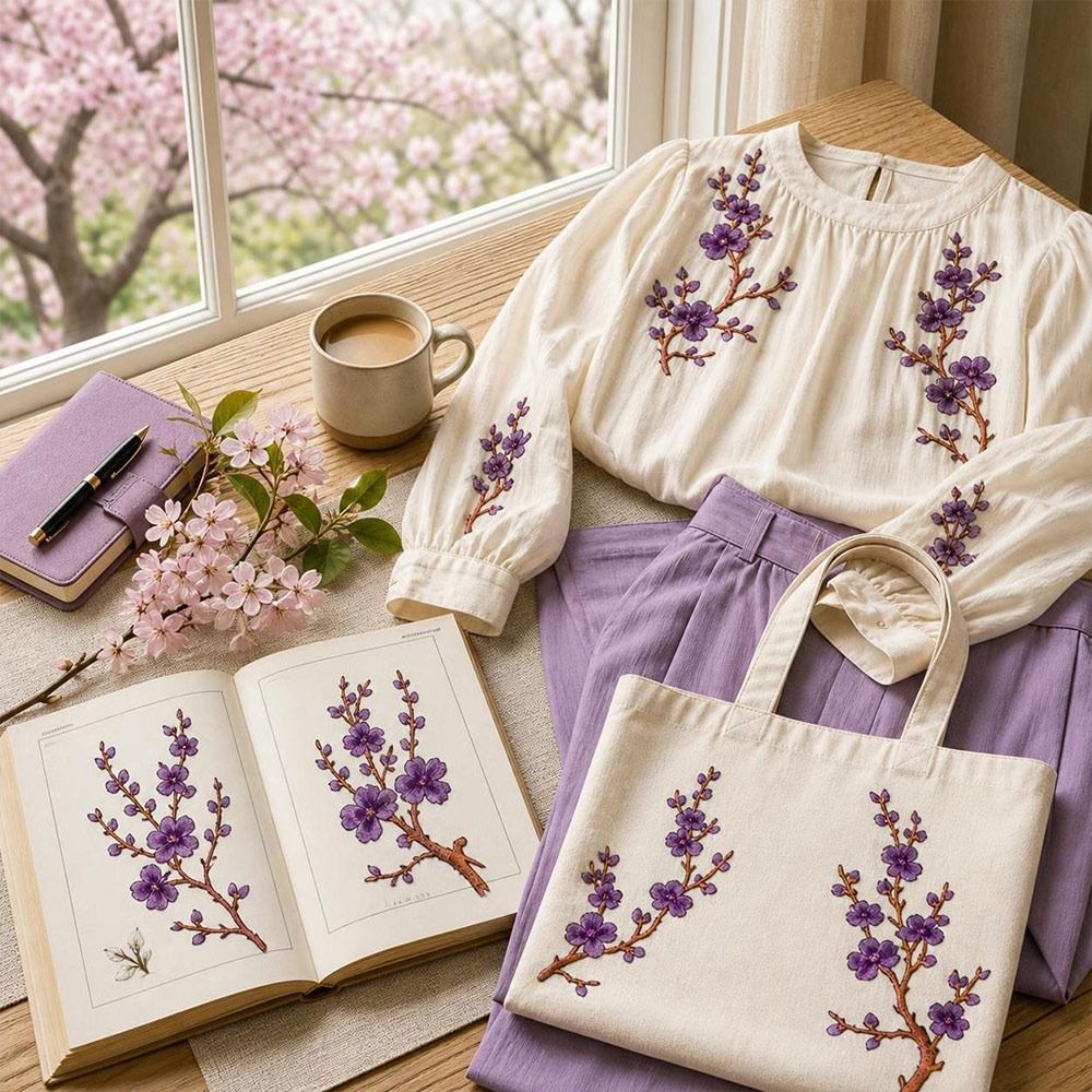 DIY Kersenbloesem Strijkapplic - Sewing In Textile recensie en prijs
