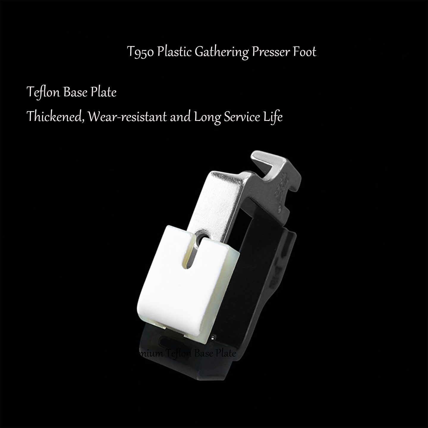 T950 Teflon Plastic Plooivoet  - Sewing Art recensie en prijs
