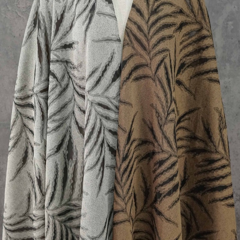 Vintage 3D reliëf palmblad gar - Vintage Sewing Textile recensie en prijs