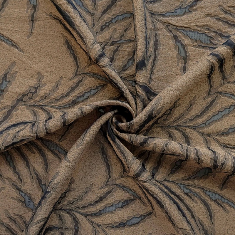 Vintage 3D reliëf palmblad gar - Vintage Sewing Textile recensie en prijs