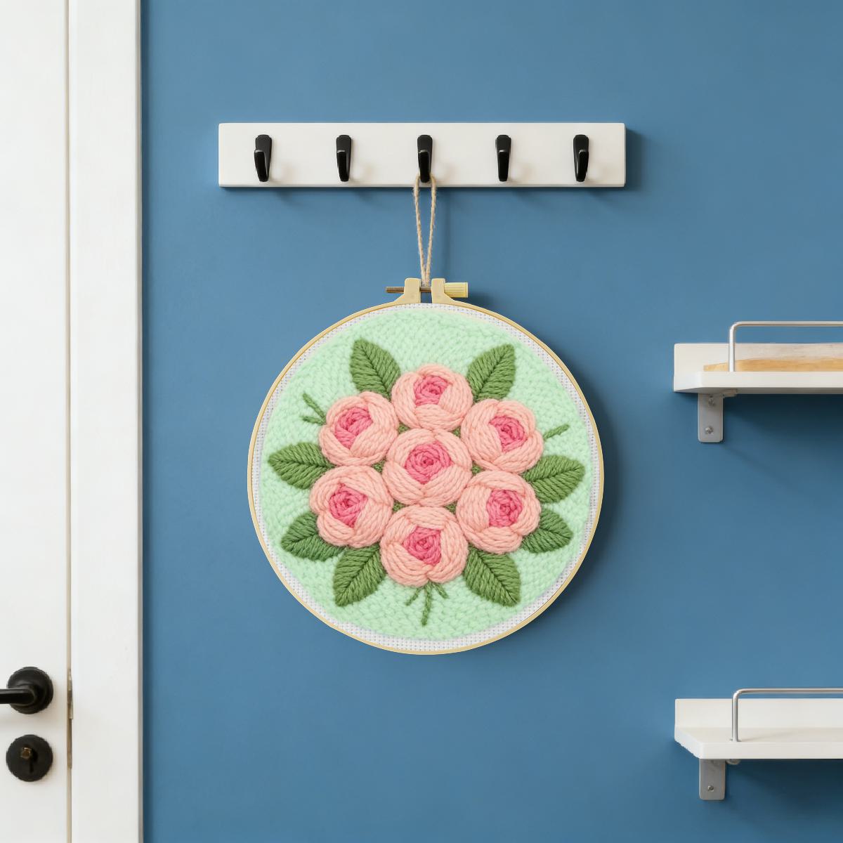 20X20CM/7.87inch Bloem Punch N - Is Sewing Textile Art recensie en prijs