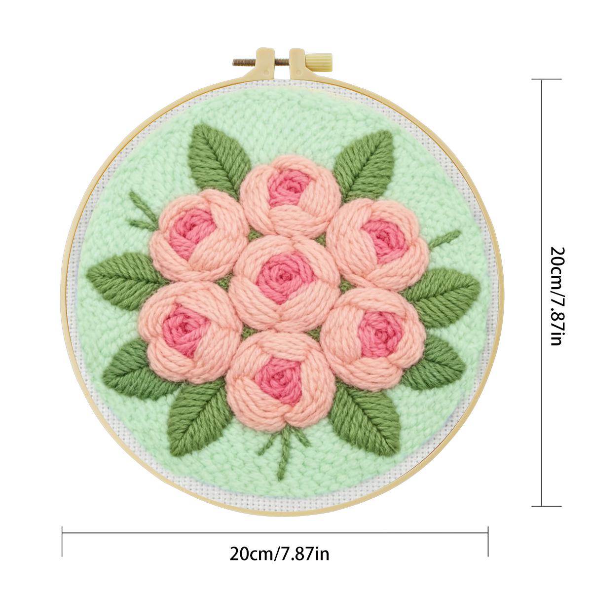 20X20CM/7.87inch Bloem Punch N - Is Sewing Textile Art recensie en prijs